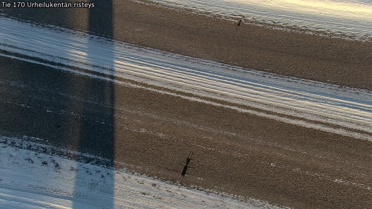 Weather Camera Image Road 170 Virolahti Sports field crossing, Virolahti, Kymenlaakso