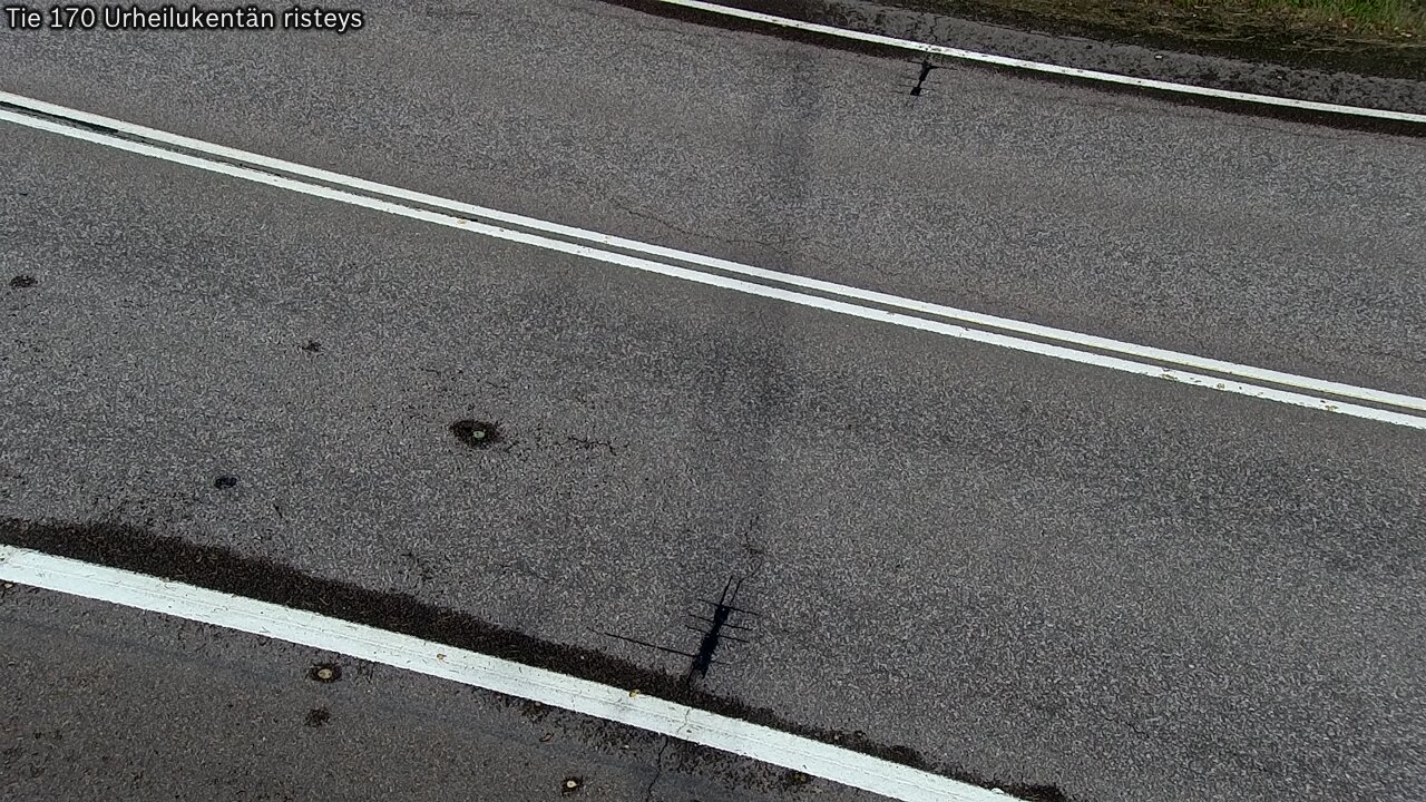 Weather Camera Image Väg 170 Vederlax Idrottsplatsen korsnin, Virolahti, Kymenlaakso