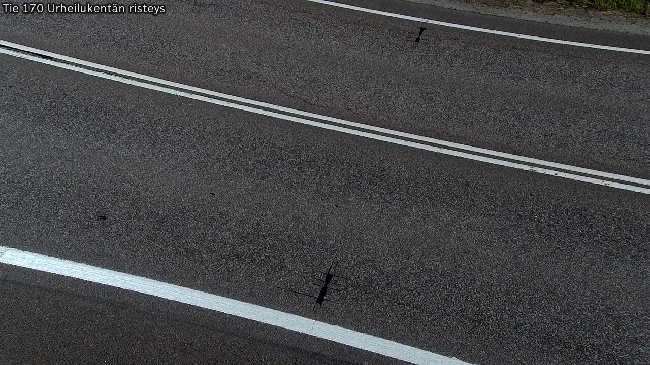 Weather Camera Image Road 170 Virolahti Sports field crossing, Virolahti, Kymenlaakso