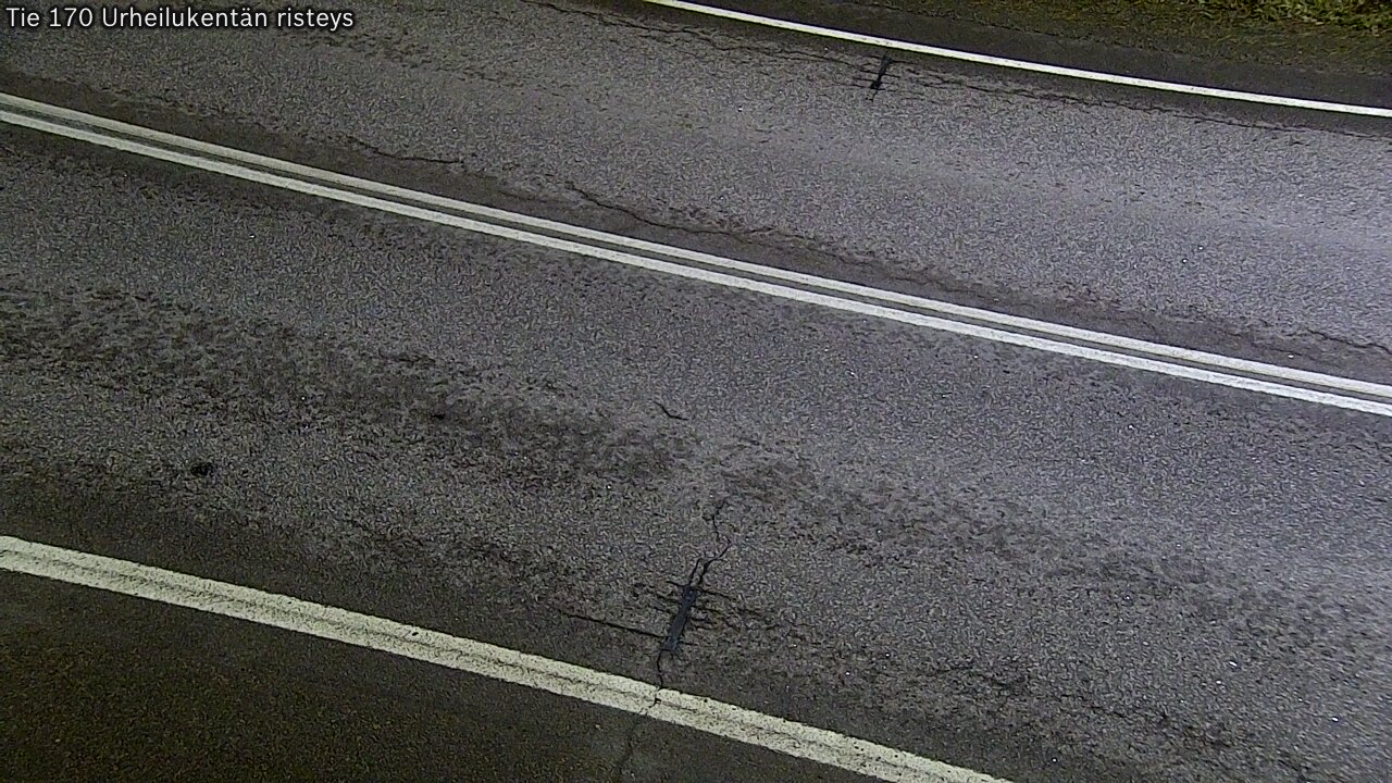 Weather Camera Image Väg 170 Vederlax Idrottsplatsen korsnin, Virolahti, Kymenlaakso