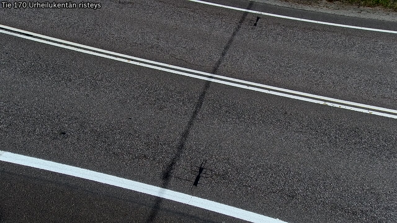 Weather Camera Image Väg 170 Vederlax Idrottsplatsen korsnin, Virolahti, Kymenlaakso