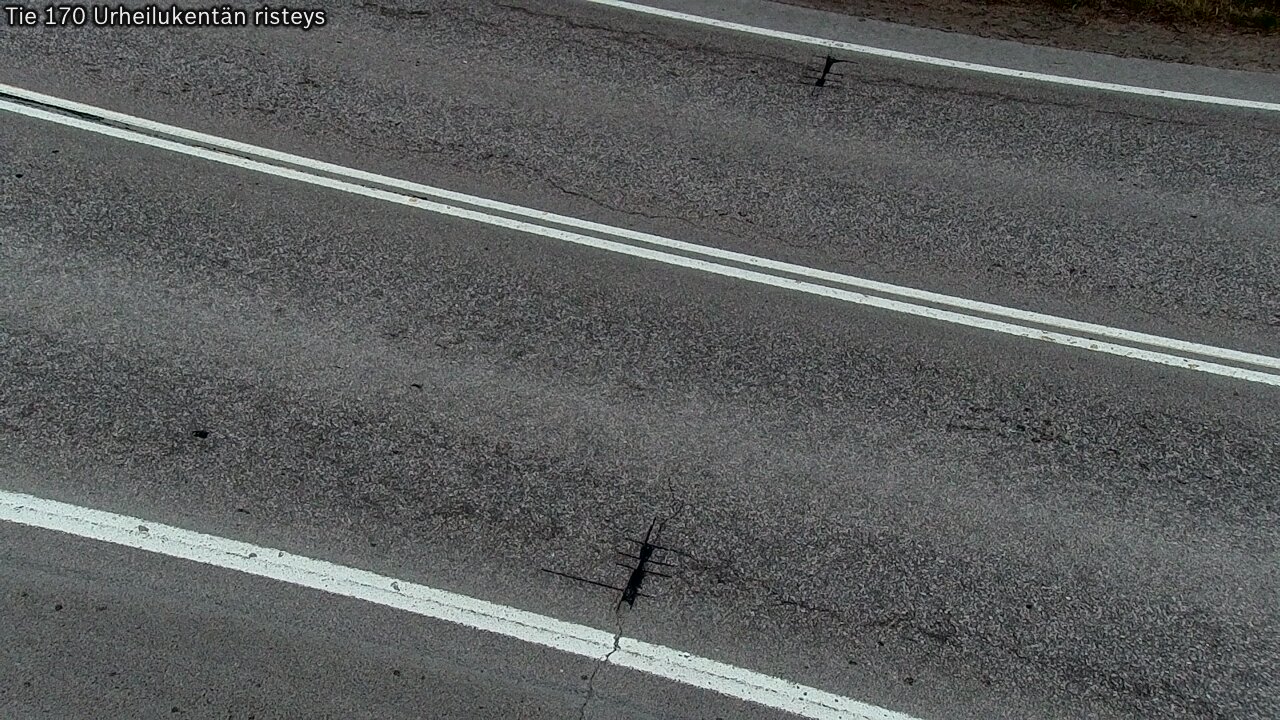 Weather Camera Image Road 170 Virolahti Sports field crossing, Virolahti, Kymenlaakso
