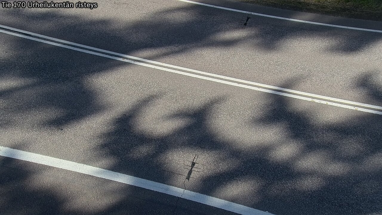 Weather Camera Image Väg 170 Vederlax Idrottsplatsen korsnin, Virolahti, Kymenlaakso