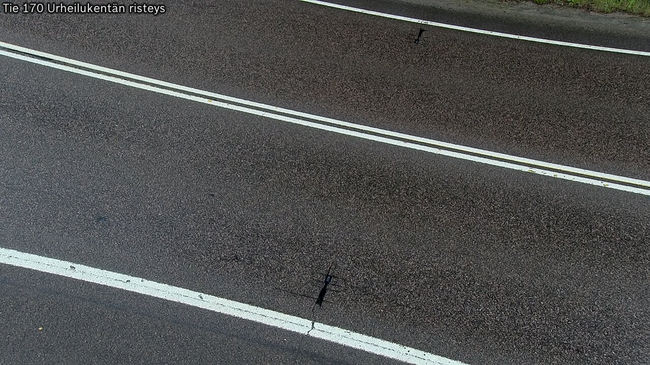 Weather Camera Image Väg 170 Vederlax Idrottsplatsen korsnin, Virolahti, Kymenlaakso