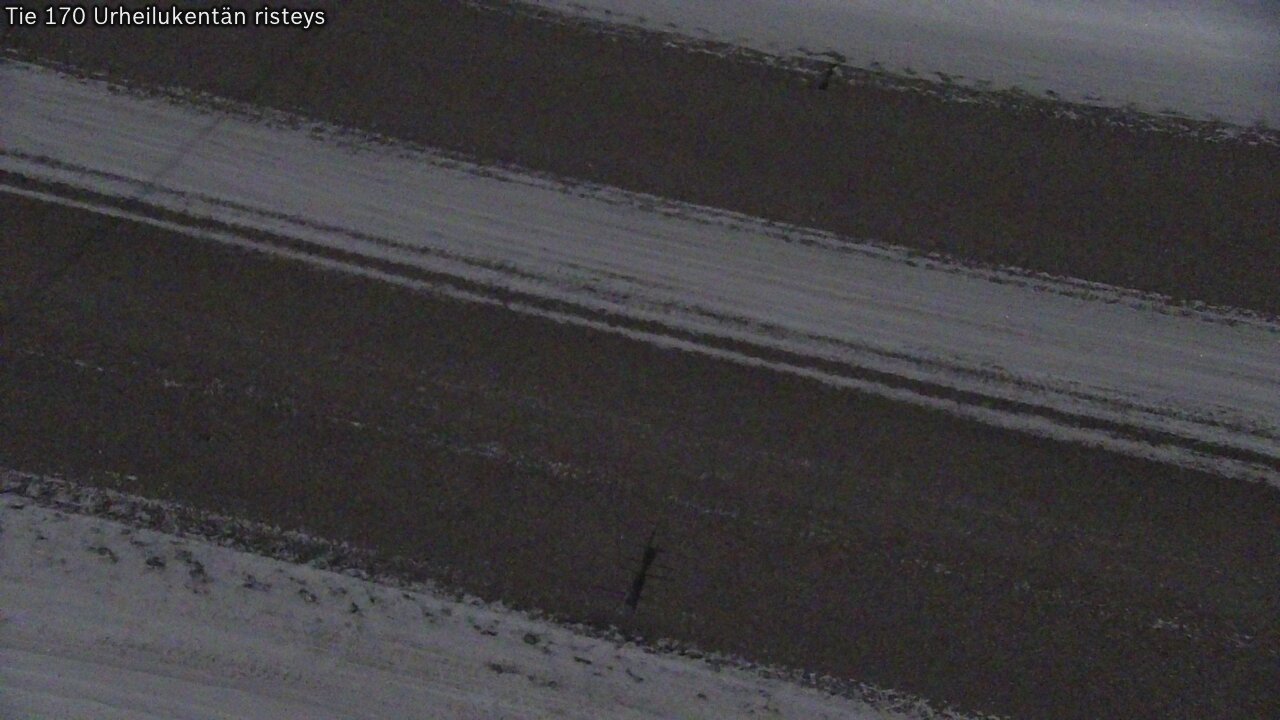 Weather Camera Image Road 170 Virolahti Sports field crossing, Virolahti, Kymenlaakso
