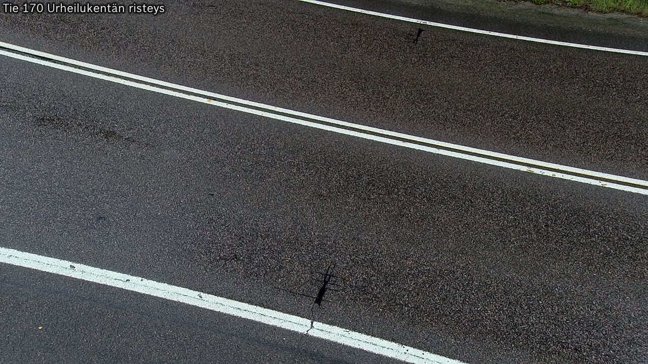 Weather Camera Image Väg 170 Vederlax Idrottsplatsen korsnin, Virolahti, Kymenlaakso