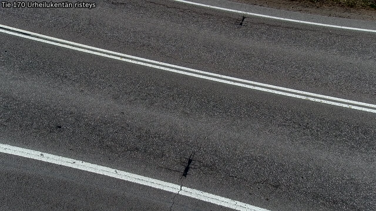 Weather Camera Image Väg 170 Vederlax Idrottsplatsen korsnin, Virolahti, Kymenlaakso