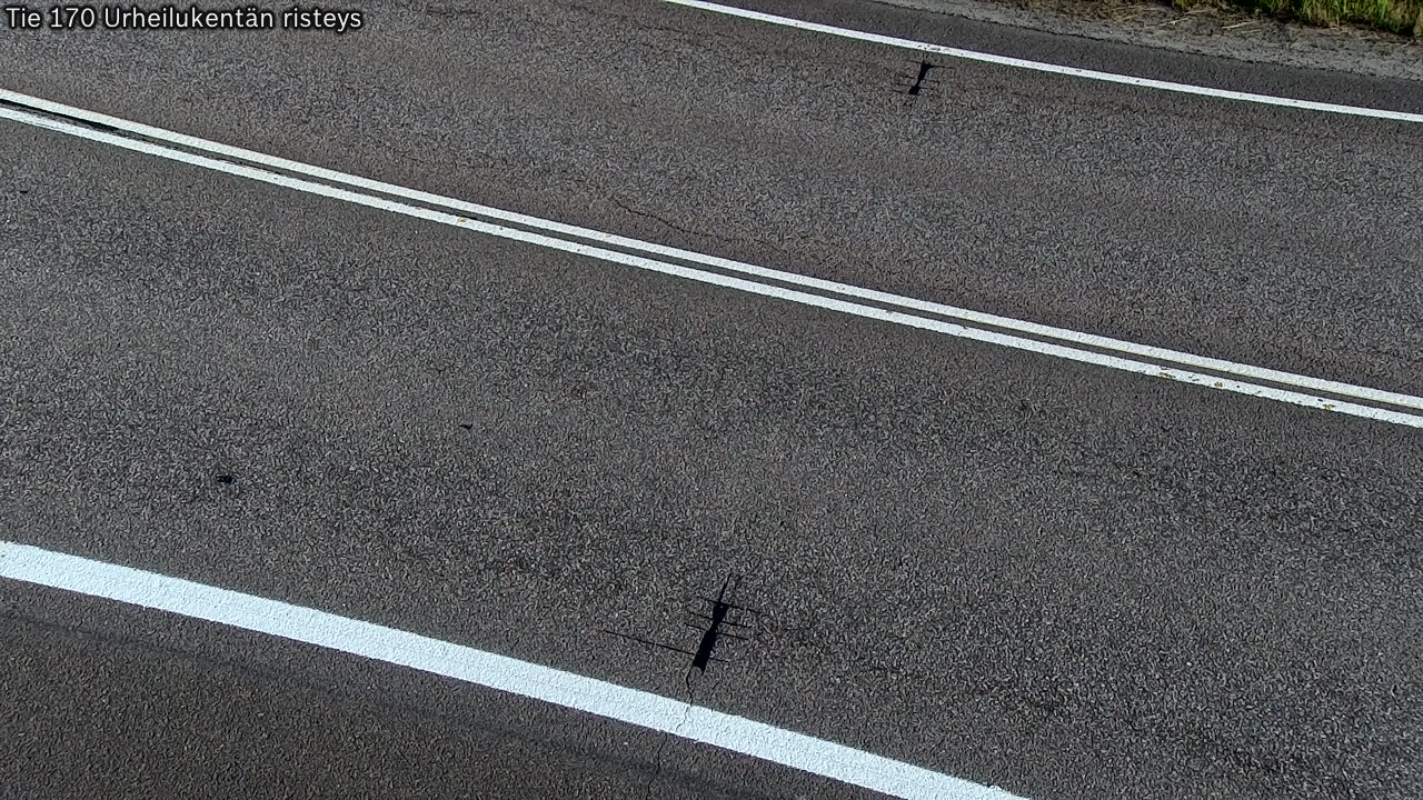 Weather Camera Image Road 170 Virolahti Sports field crossing, Virolahti, Kymenlaakso