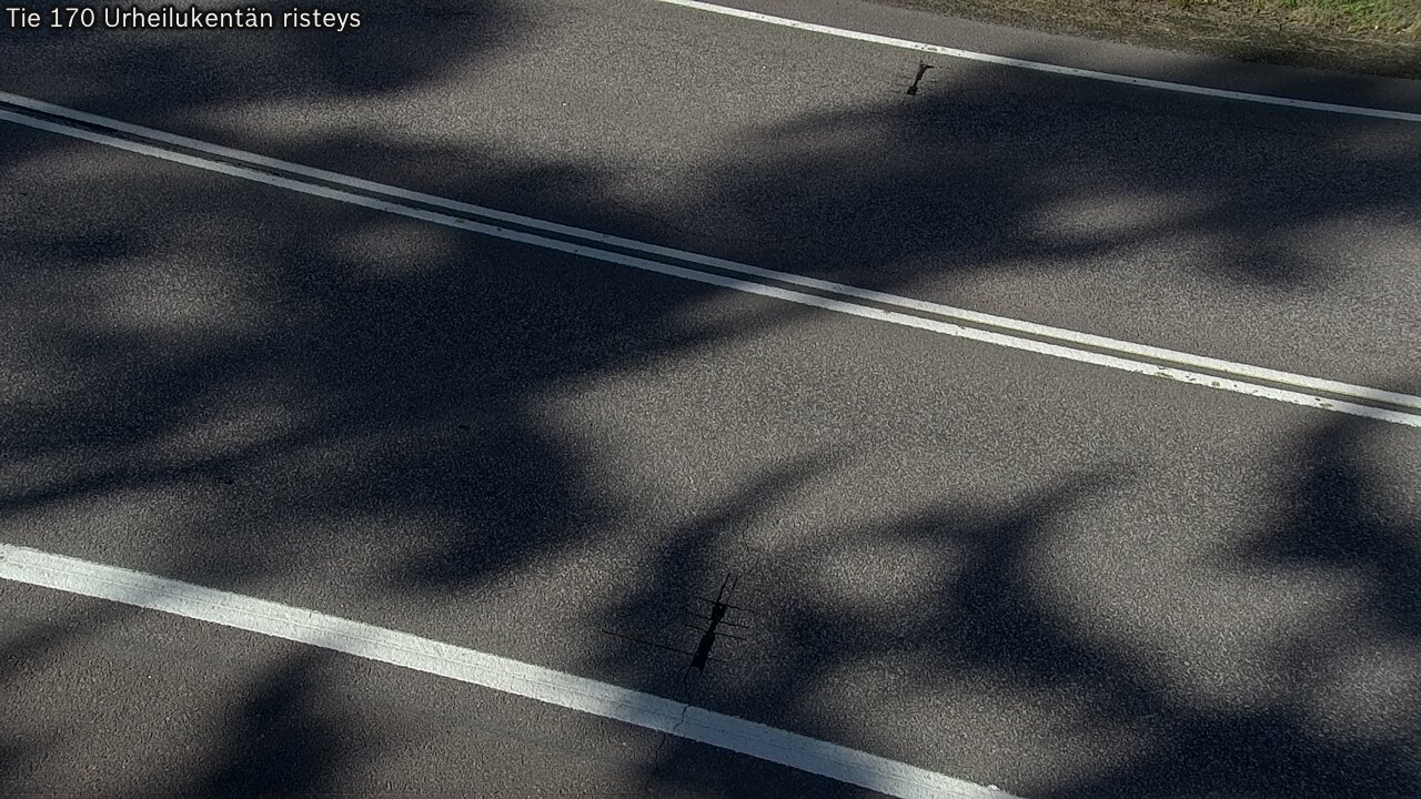 Weather Camera Image Väg 170 Vederlax Idrottsplatsen korsnin, Virolahti, Kymenlaakso