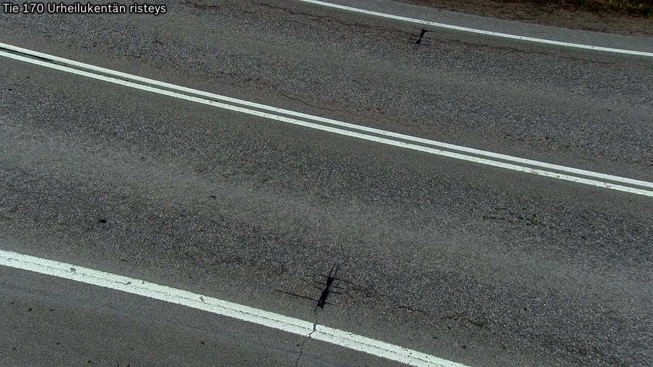 Weather Camera Image Road 170 Virolahti Sports field crossing, Virolahti, Kymenlaakso