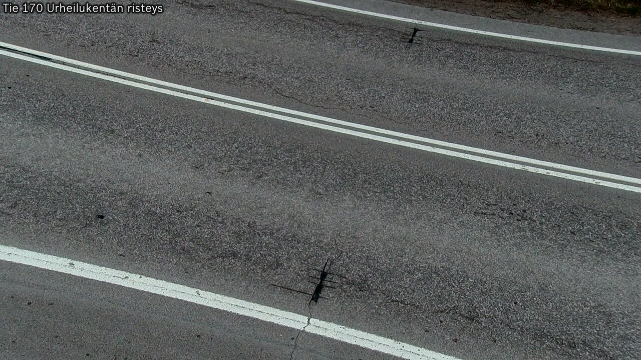 Weather Camera Image Road 170 Virolahti Sports field crossing, Virolahti, Kymenlaakso