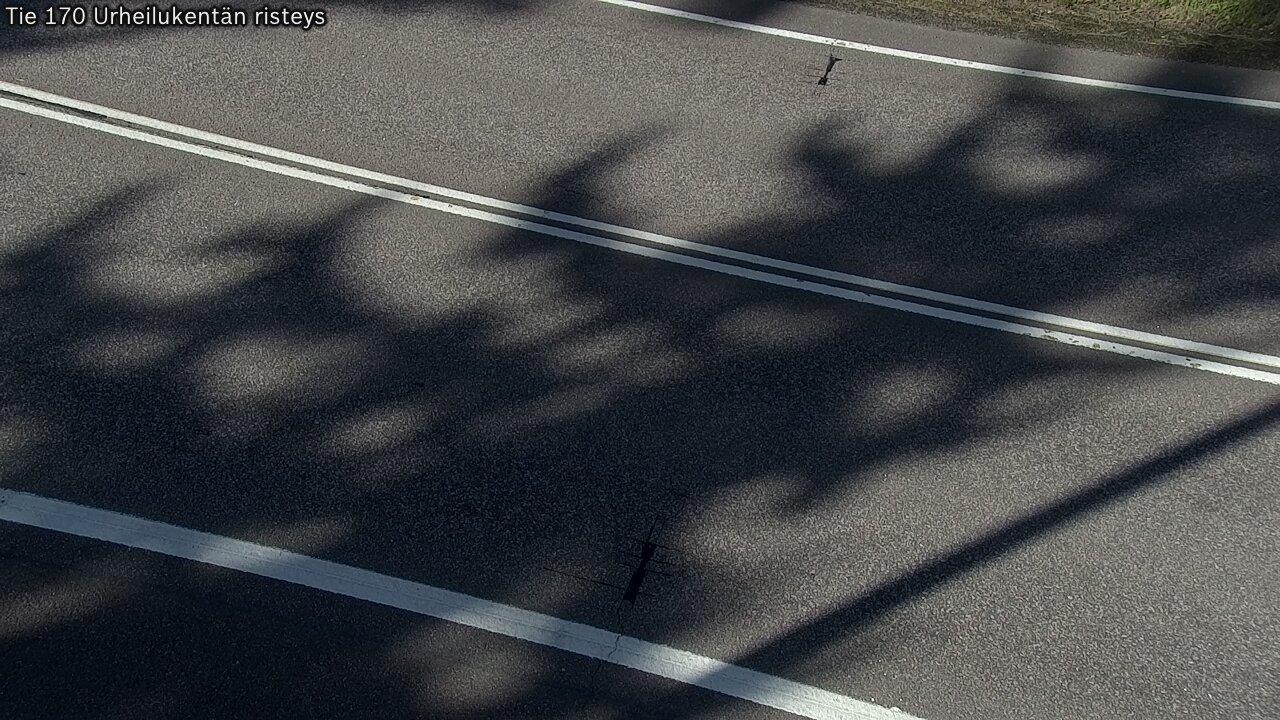 Weather Camera Image Väg 170 Vederlax Idrottsplatsen korsnin, Virolahti, Kymenlaakso