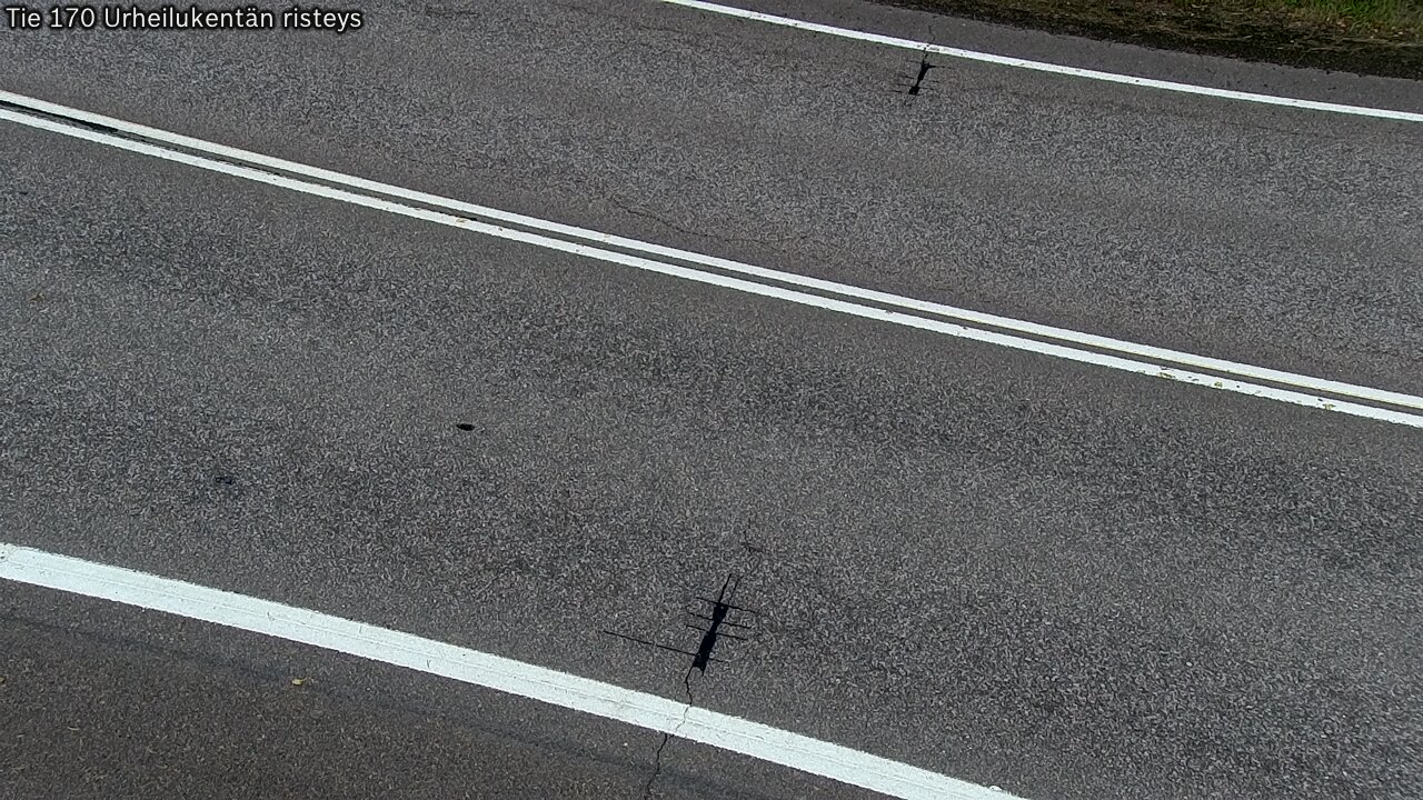 Weather Camera Image Väg 170 Vederlax Idrottsplatsen korsnin, Virolahti, Kymenlaakso
