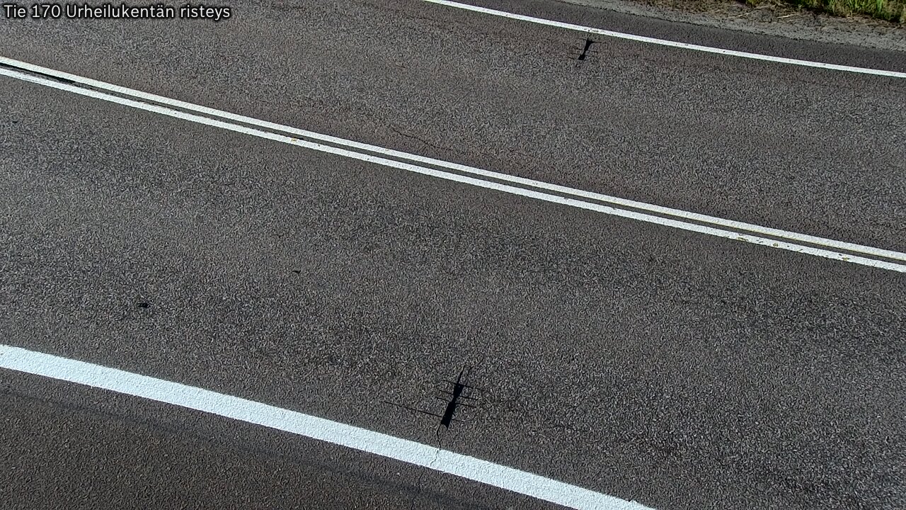 Weather Camera Image Road 170 Virolahti Sports field crossing, Virolahti, Kymenlaakso