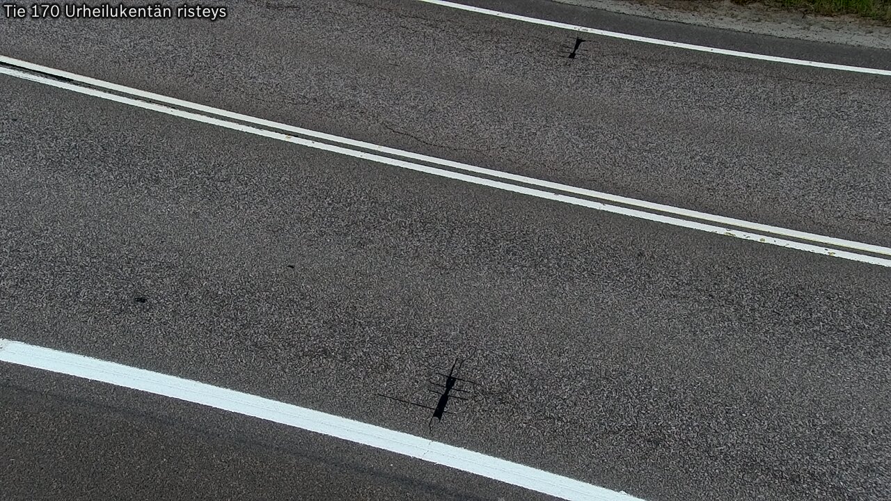 Weather Camera Image Road 170 Virolahti Sports field crossing, Virolahti, Kymenlaakso