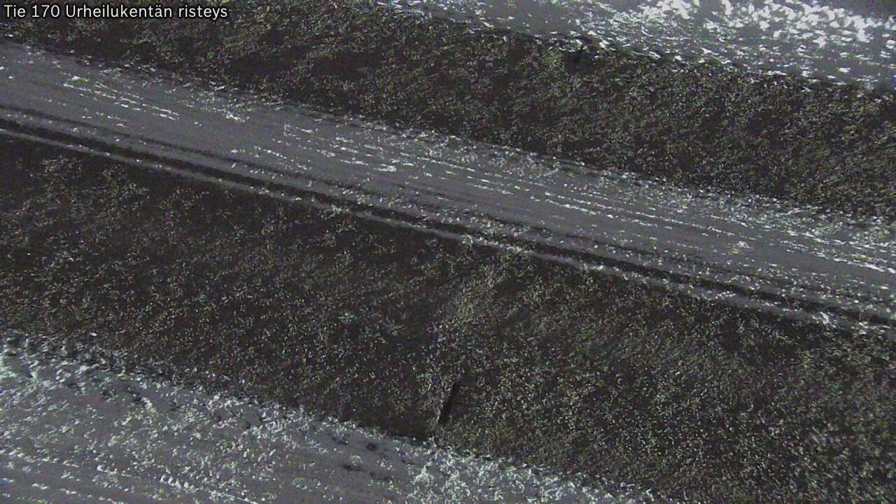 Weather Camera Image Väg 170 Vederlax Idrottsplatsen korsnin, Virolahti, Kymenlaakso