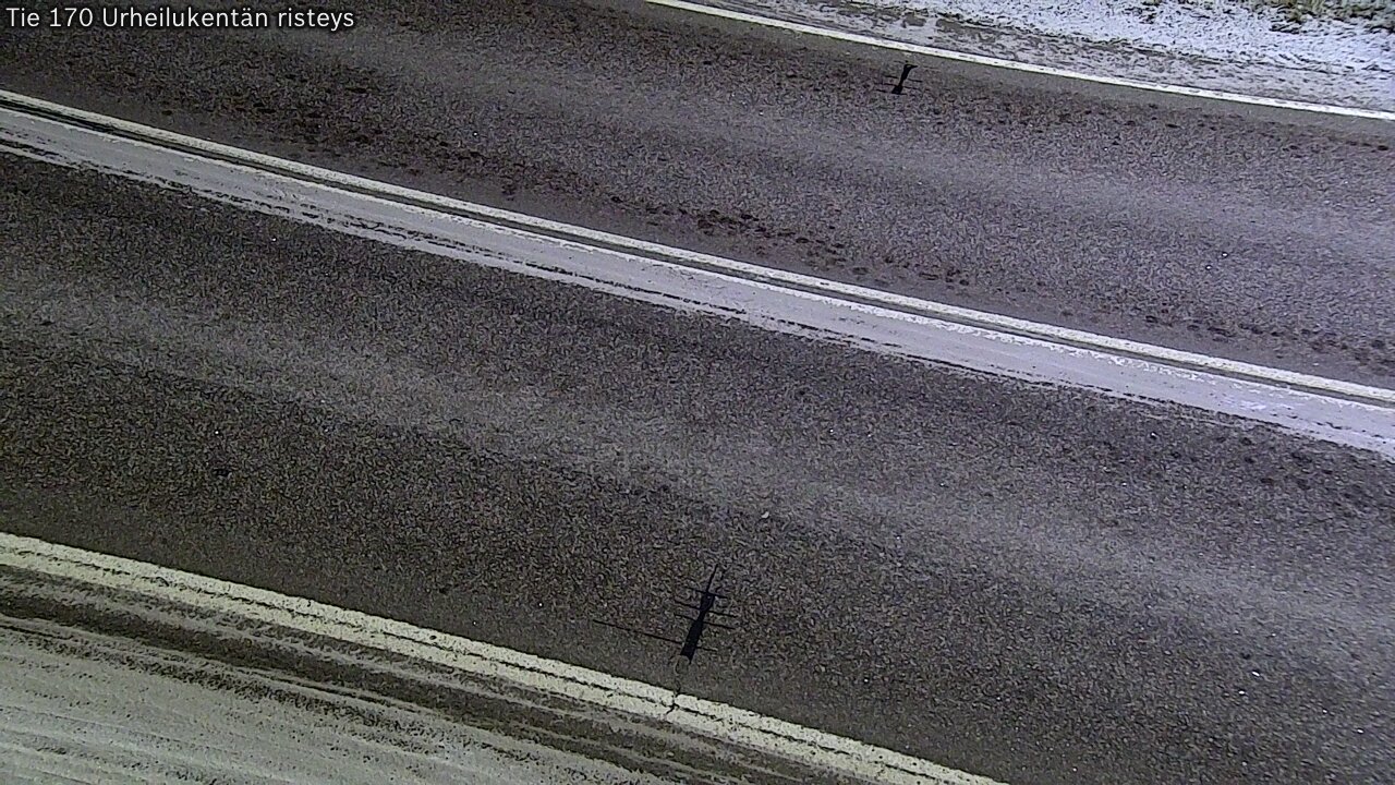 Kelikamerat Kuva Tie 170 Virolahti Urheilukentän risteys, Virolahti, Kymenlaakso