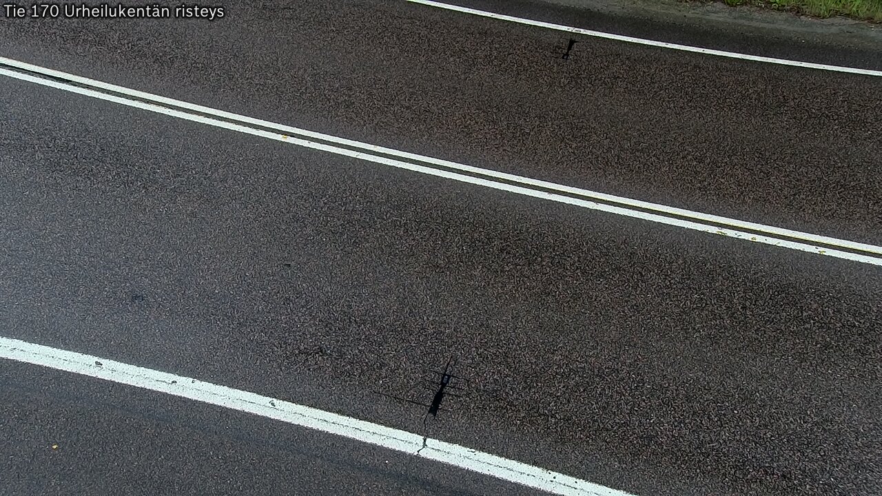 Weather Camera Image Väg 170 Vederlax Idrottsplatsen korsnin, Virolahti, Kymenlaakso