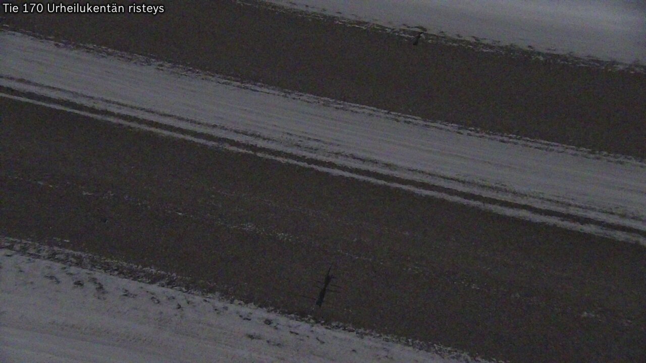 Weather Camera Image Road 170 Virolahti Sports field crossing, Virolahti, Kymenlaakso