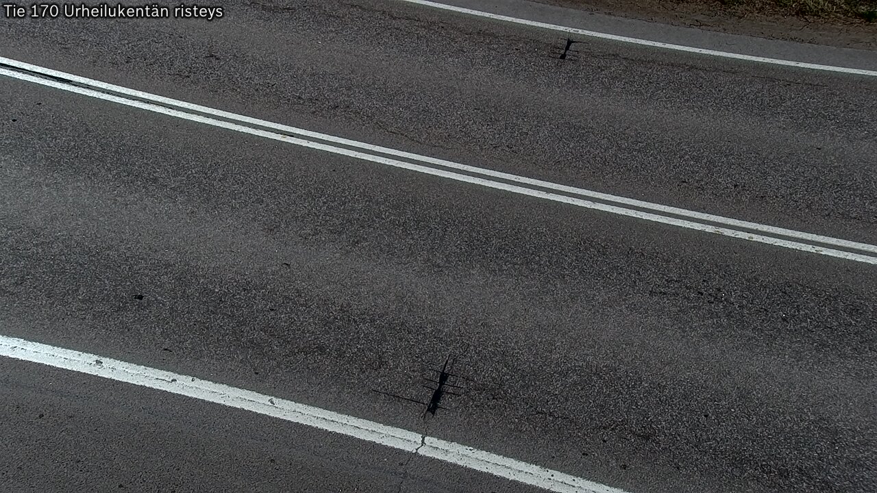 Weather Camera Image Väg 170 Vederlax Idrottsplatsen korsnin, Virolahti, Kymenlaakso