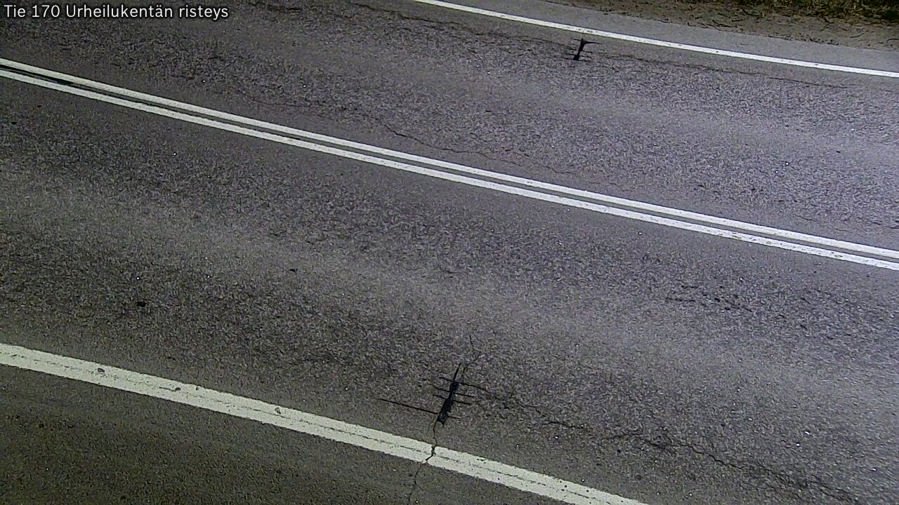 Weather Camera Image Väg 170 Vederlax Idrottsplatsen korsnin, Virolahti, Kymenlaakso
