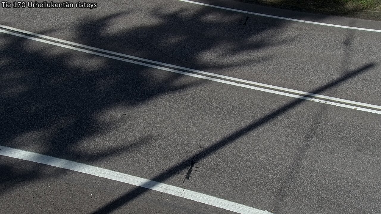 Weather Camera Image Väg 170 Vederlax Idrottsplatsen korsnin, Virolahti, Kymenlaakso