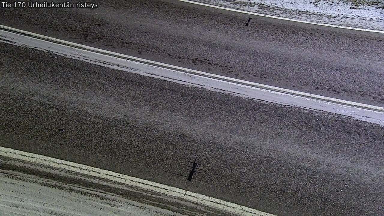 Kelikamerat Kuva Tie 170 Virolahti Urheilukentän risteys, Virolahti, Kymenlaakso