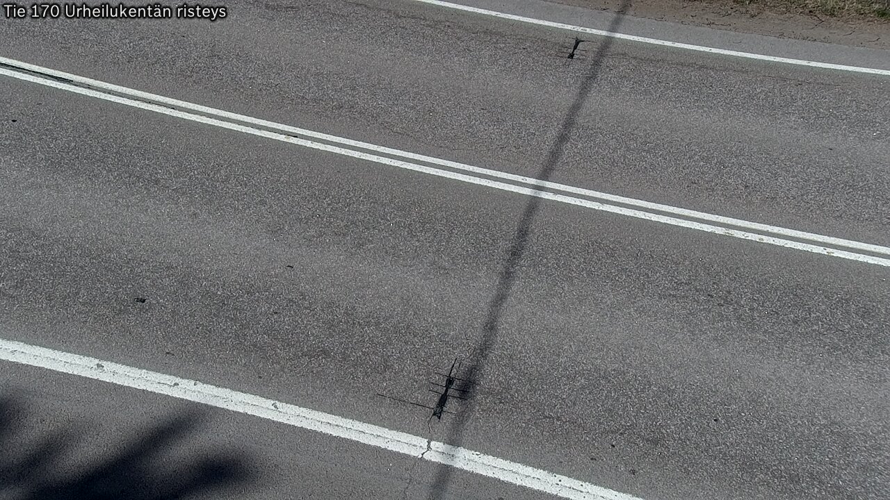 Weather Camera Image Väg 170 Vederlax Idrottsplatsen korsnin, Virolahti, Kymenlaakso