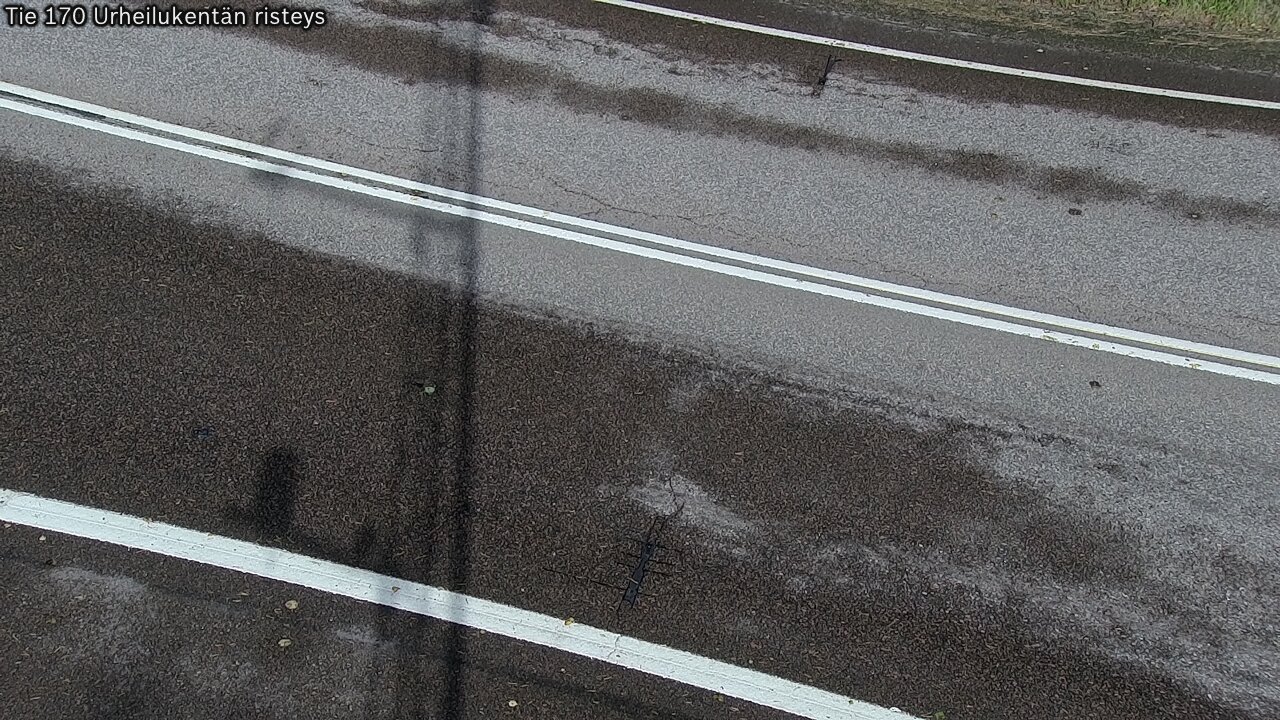 Weather Camera Image Väg 170 Vederlax Idrottsplatsen korsnin, Virolahti, Kymenlaakso