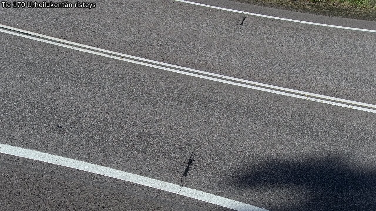 Weather Camera Image Väg 170 Vederlax Idrottsplatsen korsnin, Virolahti, Kymenlaakso