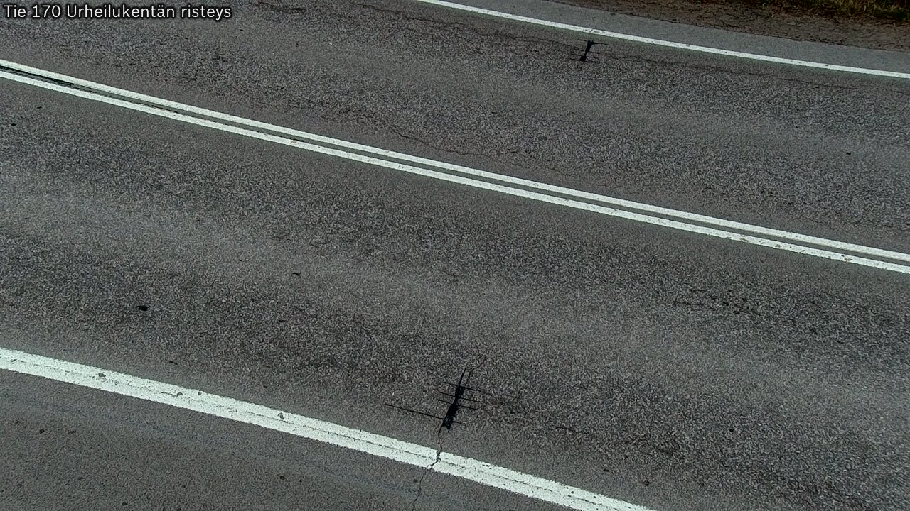 Weather Camera Image Road 170 Virolahti Sports field crossing, Virolahti, Kymenlaakso