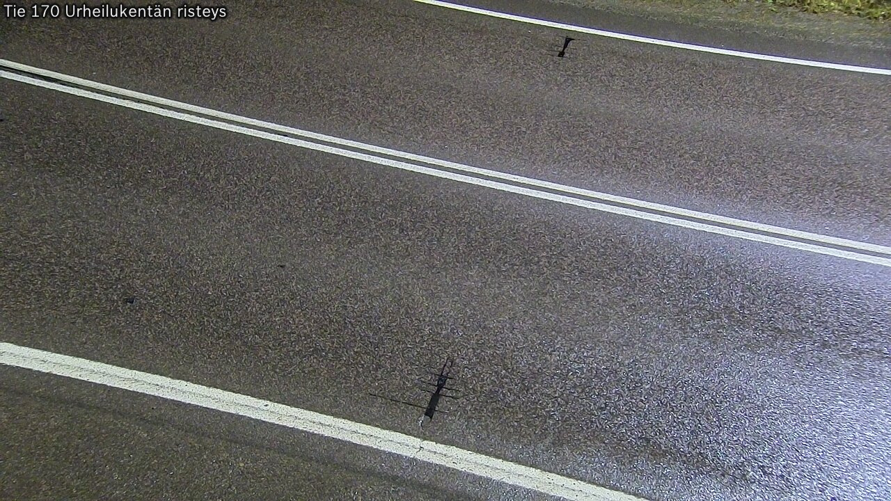 Kelikamerat Kuva Tie 170 Virolahti Urheilukentän risteys, Virolahti, Kymenlaakso