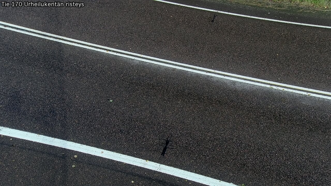 Weather Camera Image Väg 170 Vederlax Idrottsplatsen korsnin, Virolahti, Kymenlaakso