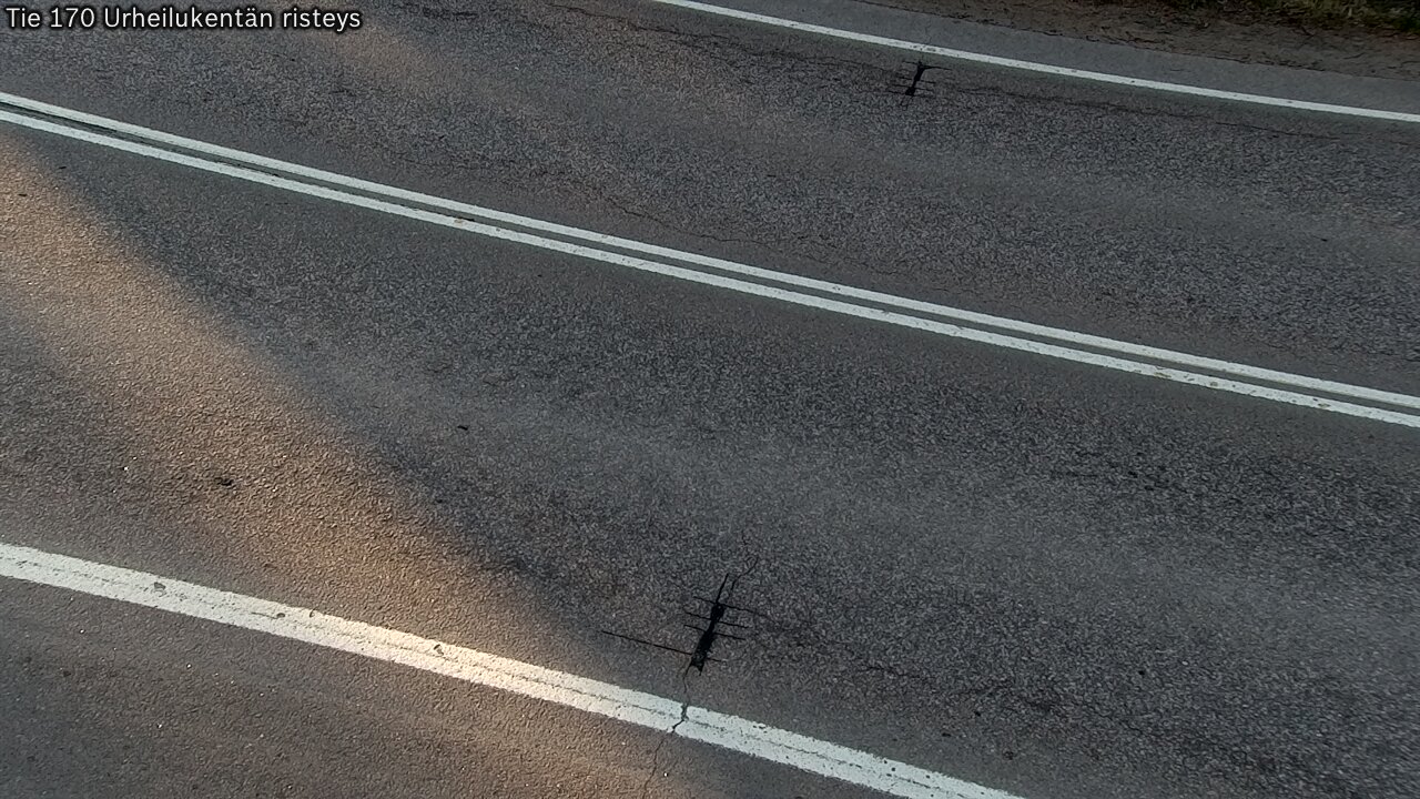 Weather Camera Image Väg 170 Vederlax Idrottsplatsen korsnin, Virolahti, Kymenlaakso