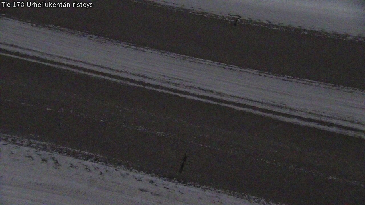 Weather Camera Image Road 170 Virolahti Sports field crossing, Virolahti, Kymenlaakso