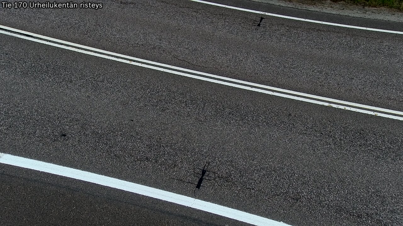 Weather Camera Image Road 170 Virolahti Sports field crossing, Virolahti, Kymenlaakso