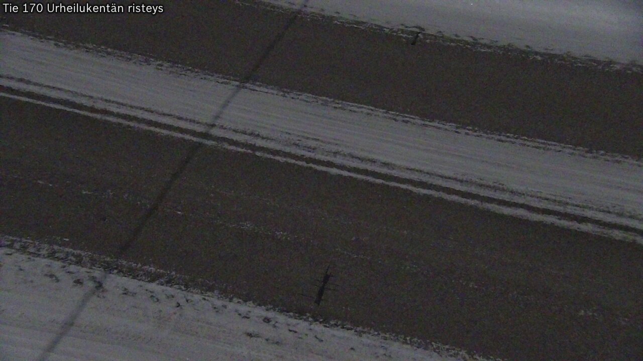 Weather Camera Image Road 170 Virolahti Sports field crossing, Virolahti, Kymenlaakso