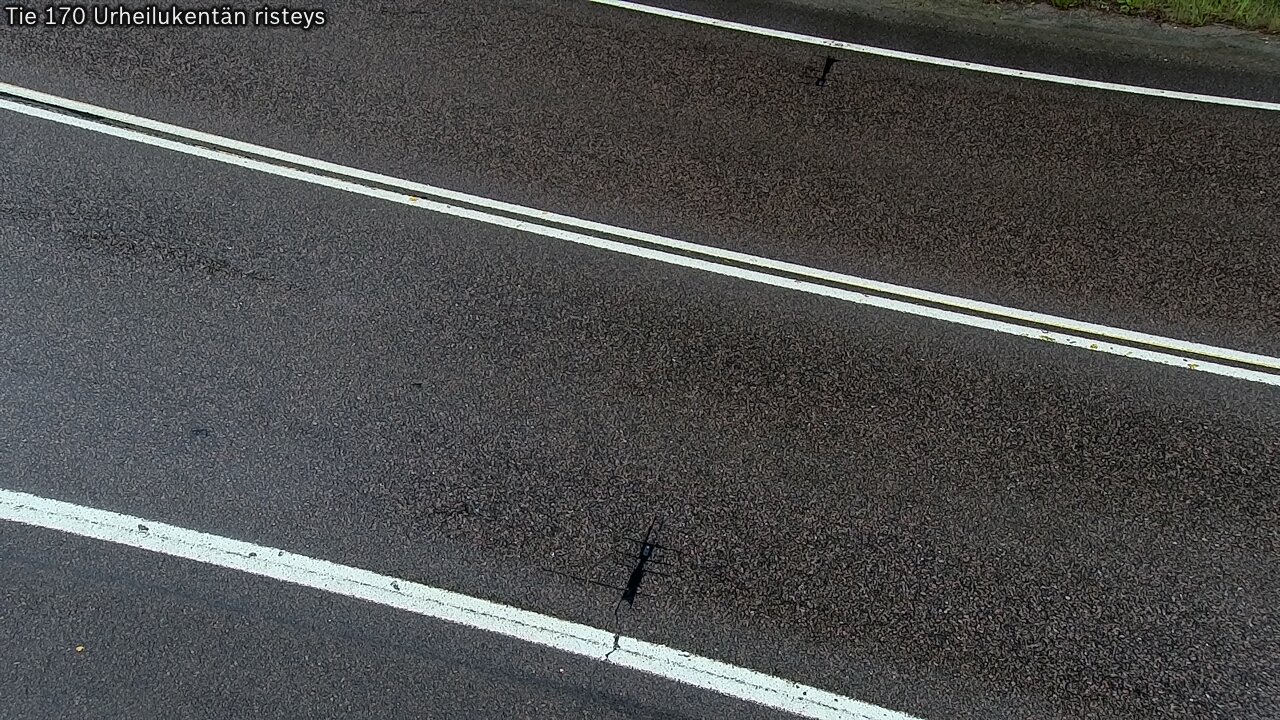 Weather Camera Image Väg 170 Vederlax Idrottsplatsen korsnin, Virolahti, Kymenlaakso