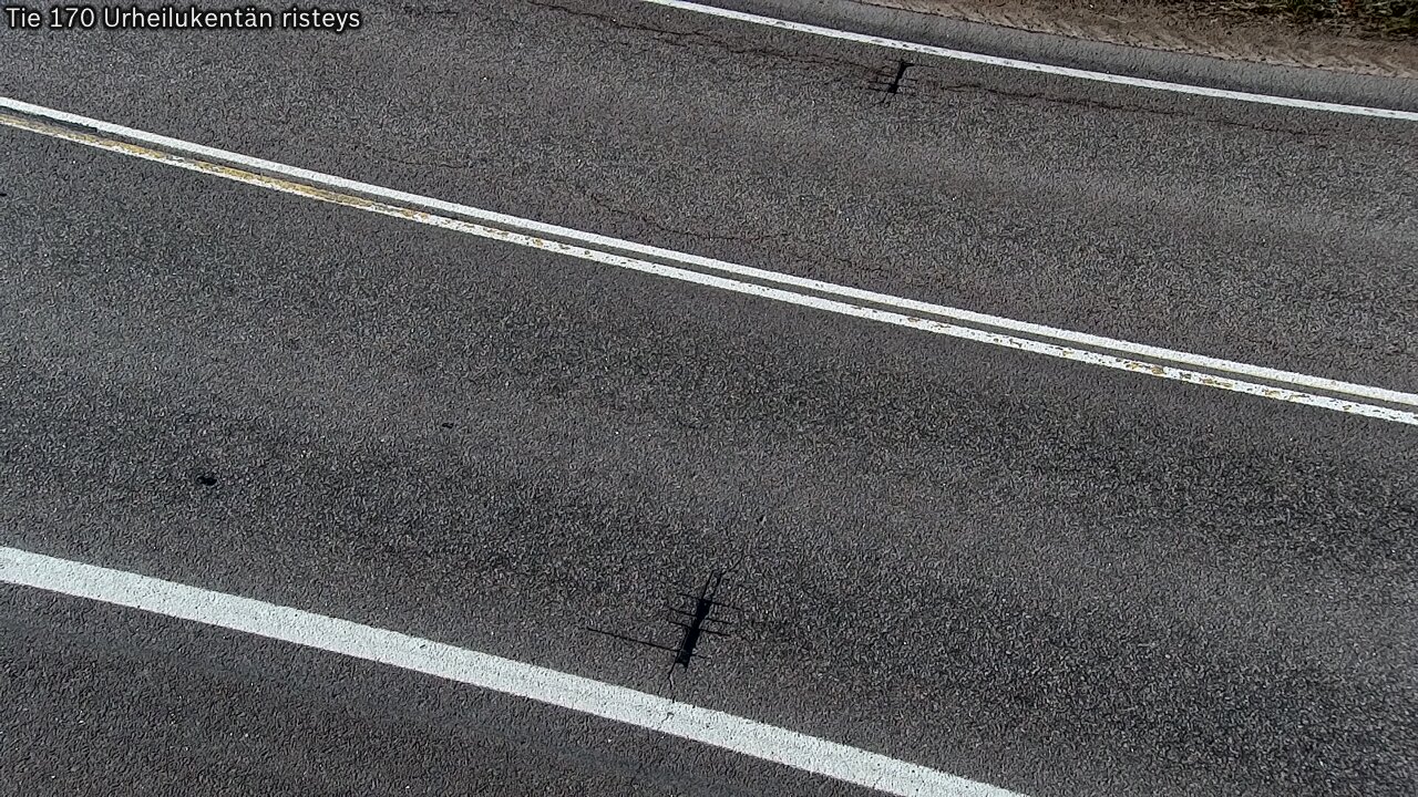 Weather Camera Image Väg 170 Vederlax Idrottsplatsen korsnin, Virolahti, Kymenlaakso