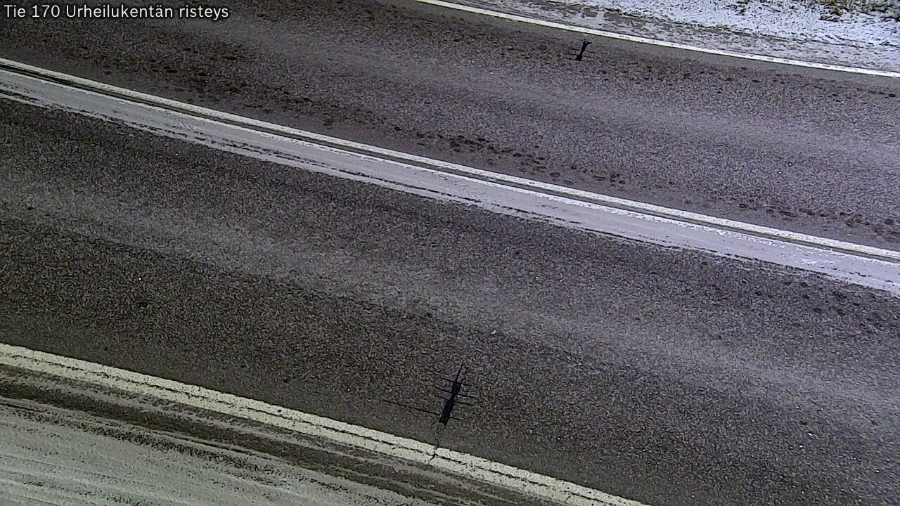 Kelikamerat Kuva Tie 170 Virolahti Urheilukentän risteys, Virolahti, Kymenlaakso