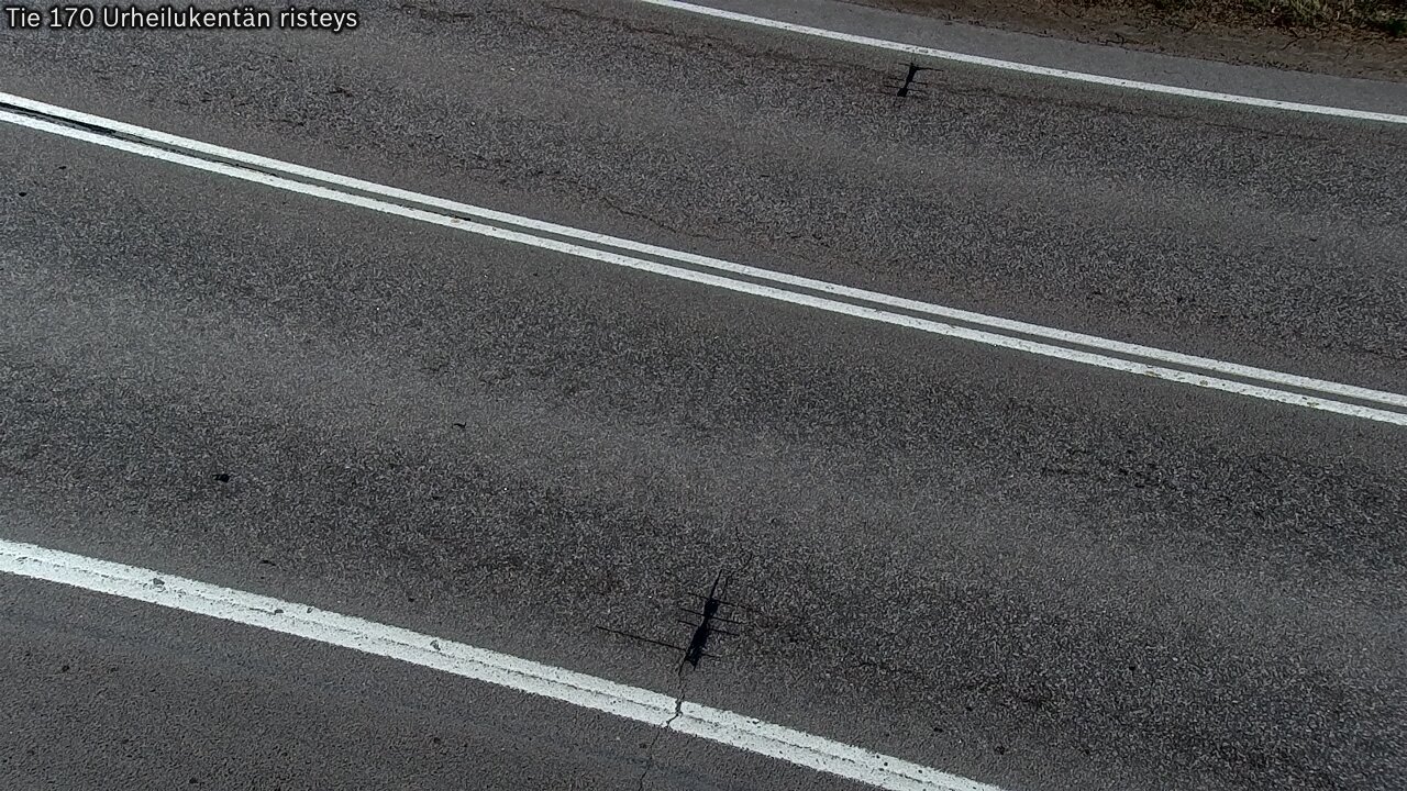 Weather Camera Image Väg 170 Vederlax Idrottsplatsen korsnin, Virolahti, Kymenlaakso