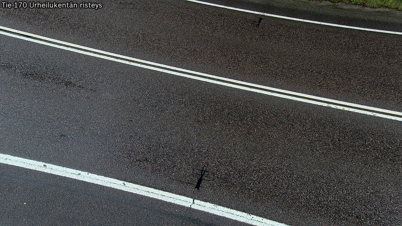 Weather Camera Image Väg 170 Vederlax Idrottsplatsen korsnin, Virolahti, Kymenlaakso