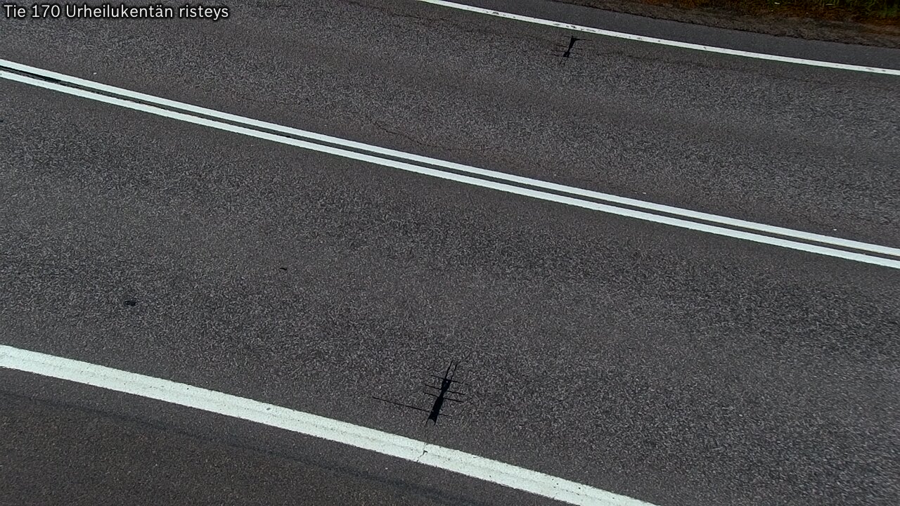 Weather Camera Image Road 170 Virolahti Sports field crossing, Virolahti, Kymenlaakso
