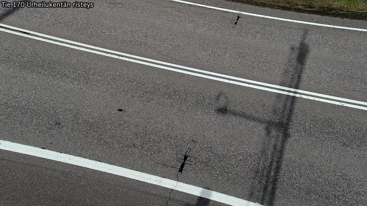 Weather Camera Image Väg 170 Vederlax Idrottsplatsen korsnin, Virolahti, Kymenlaakso