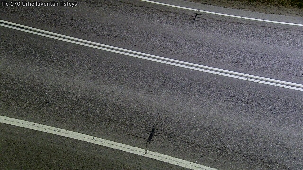 Weather Camera Image Väg 170 Vederlax Idrottsplatsen korsnin, Virolahti, Kymenlaakso