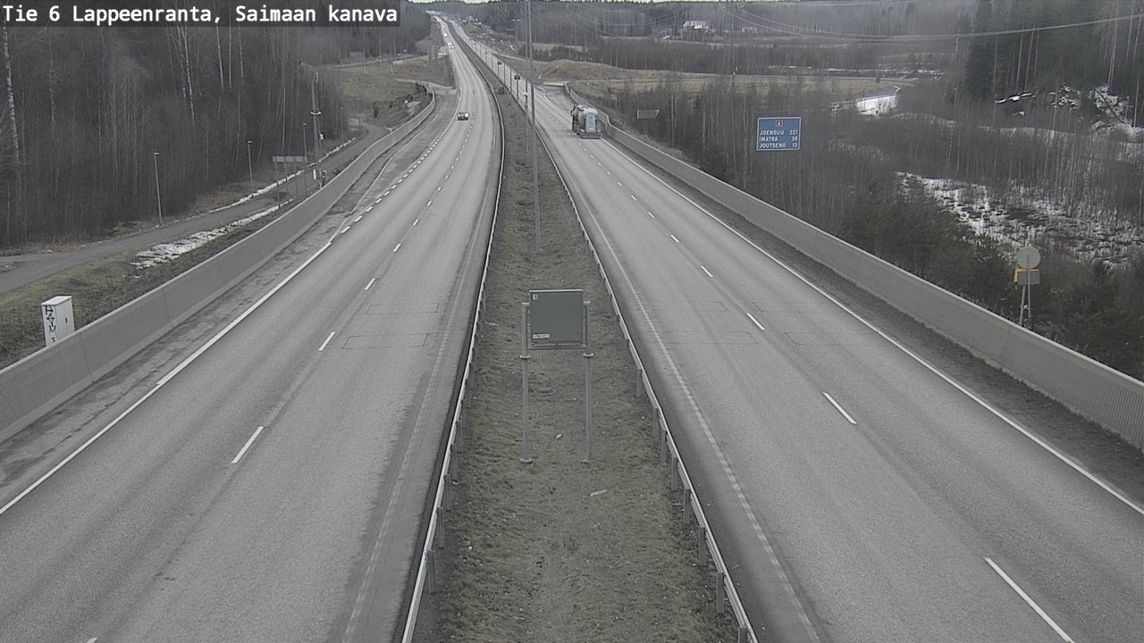 Kelikamerat Kuva Tie 6 Lappeenranta, Saimaan kanava, Lappeenranta, Etelä-Karjala