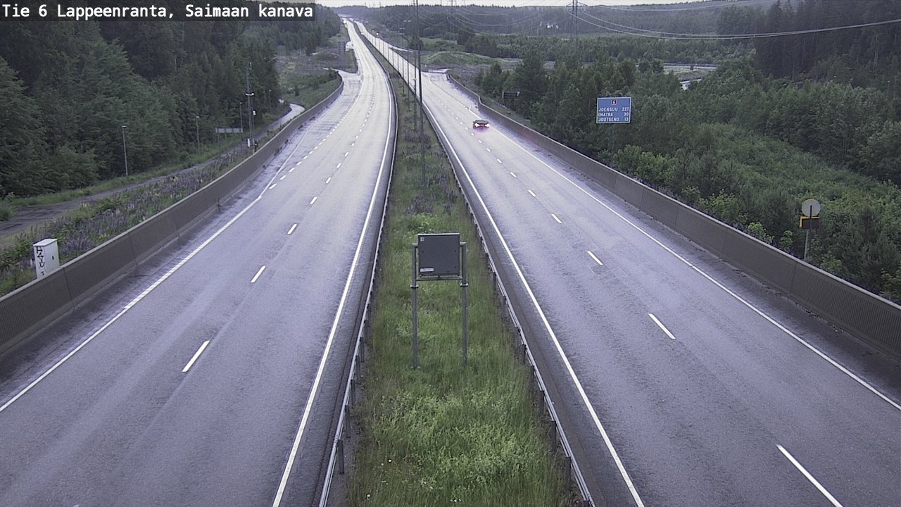 Kelikamerat Kuva Tie 6 Lappeenranta, Saimaan kanava, Lappeenranta, Etelä-Karjala