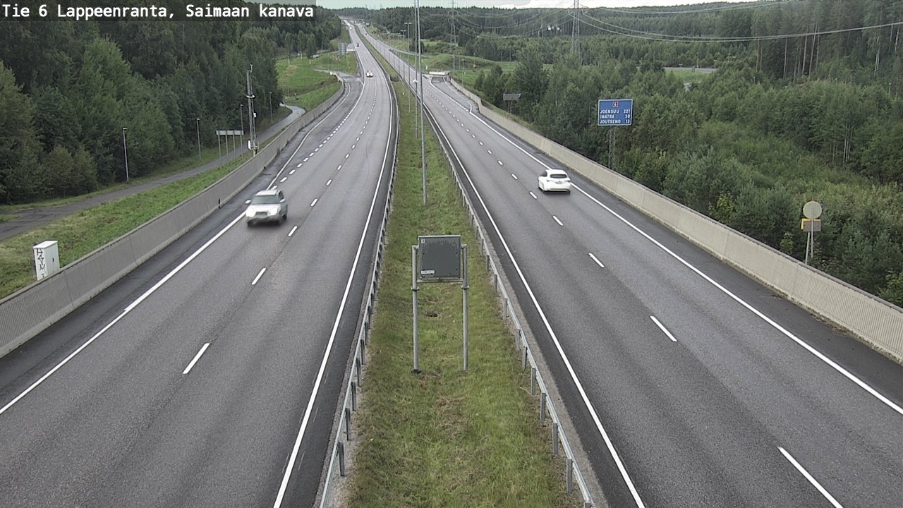 Kelikamerat Kuva Tie 6 Lappeenranta, Saimaan kanava, Lappeenranta, Etelä-Karjala