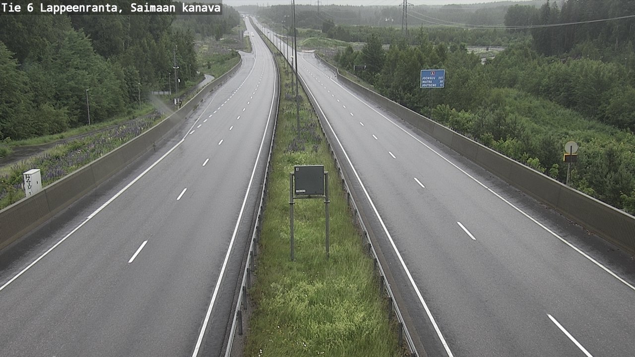 Kelikamerat Kuva Tie 6 Lappeenranta, Saimaan kanava, Lappeenranta, Etelä-Karjala
