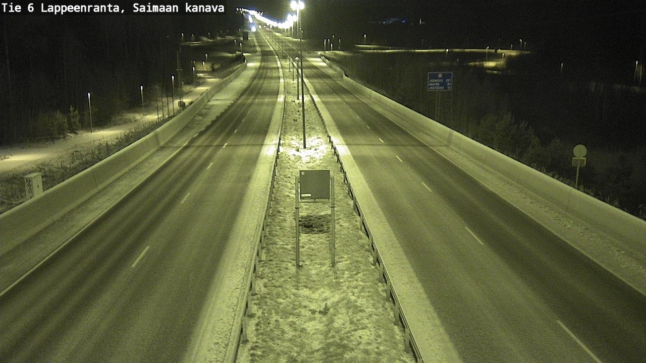 Kelikamerat Kuva Tie 6 Lappeenranta, Saimaan kanava, Lappeenranta, Etelä-Karjala